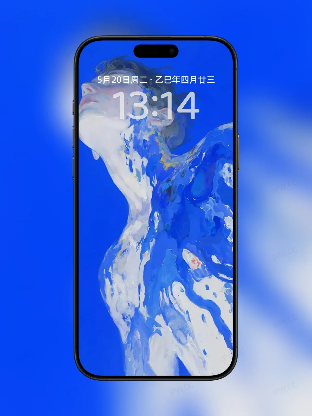 蓝色男人手机高清静态壁纸#20250730140954 02670cc306488f0