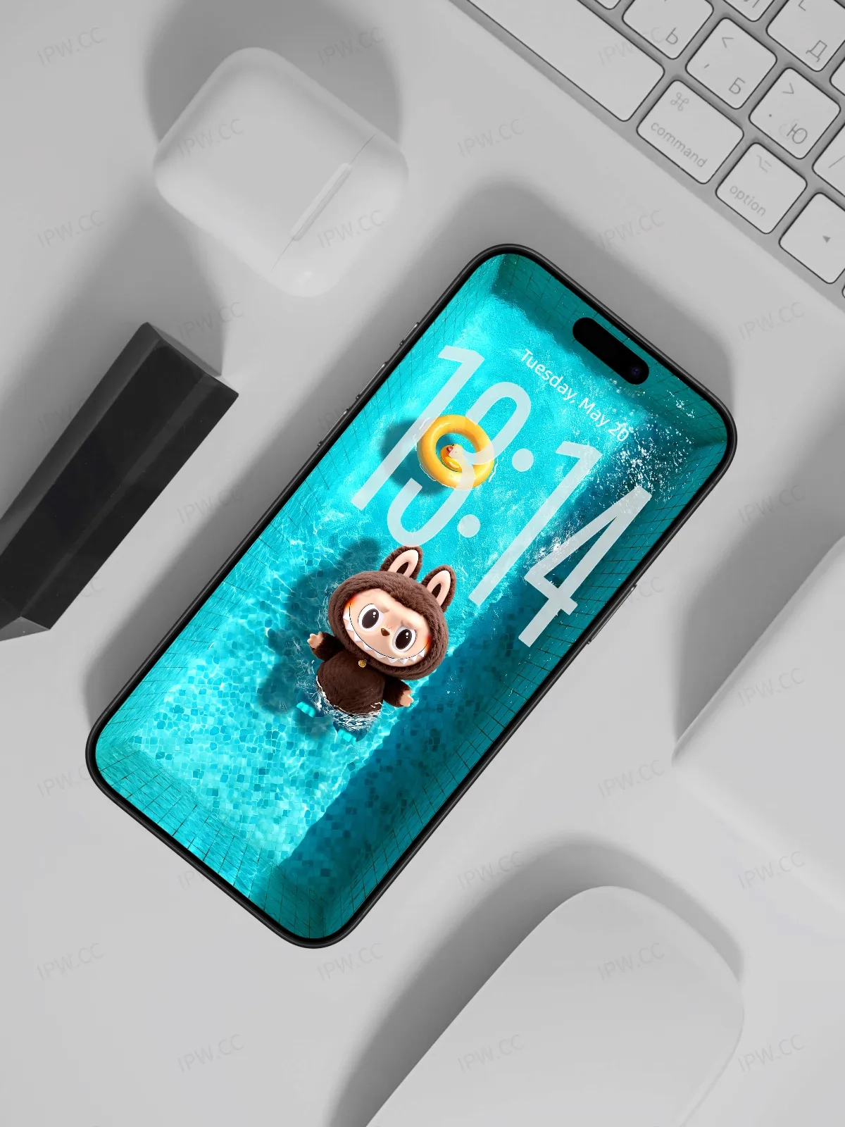 拉布布游泳池手机高清动态静态壁纸#20250725134328 036b0e5e8acb81d