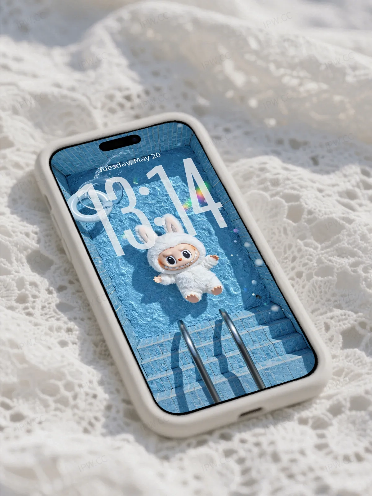 拉布布游泳池手机高清动态静态壁纸#20250725134227 05afdb8c6bd6143