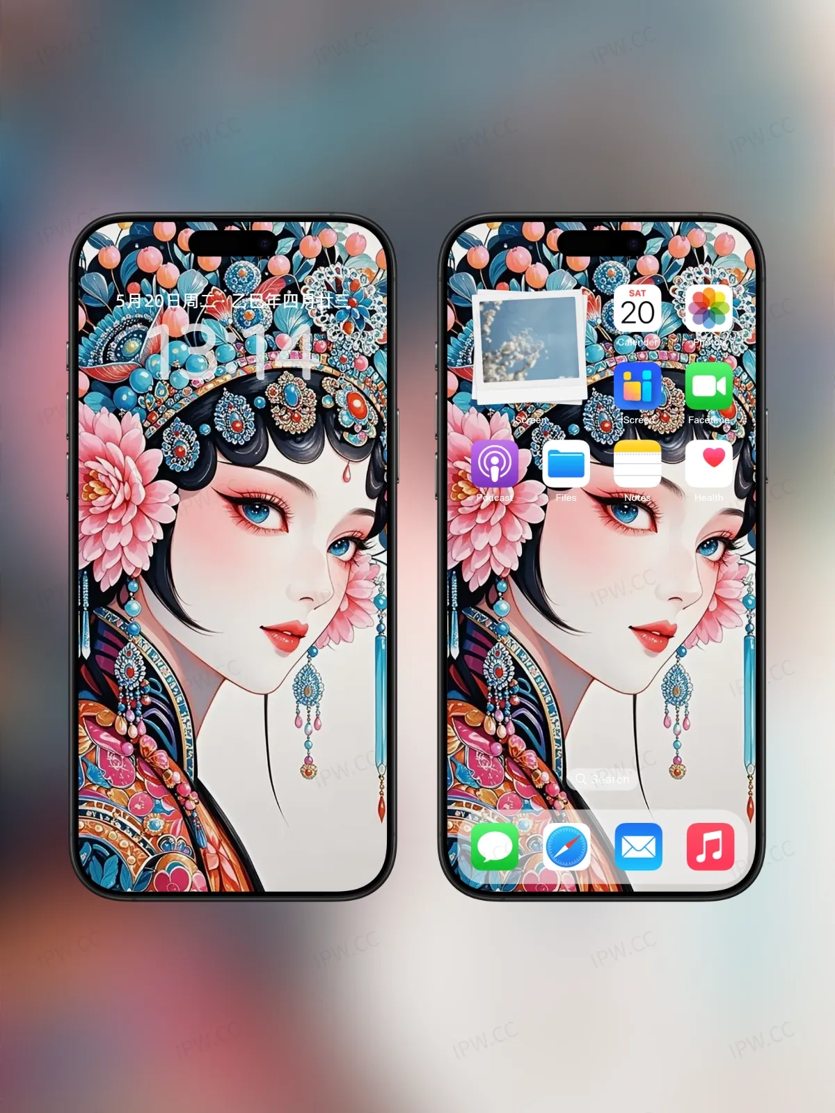 京剧女头像手机高清静态壁纸#20250730140917 094022faa3b5e03