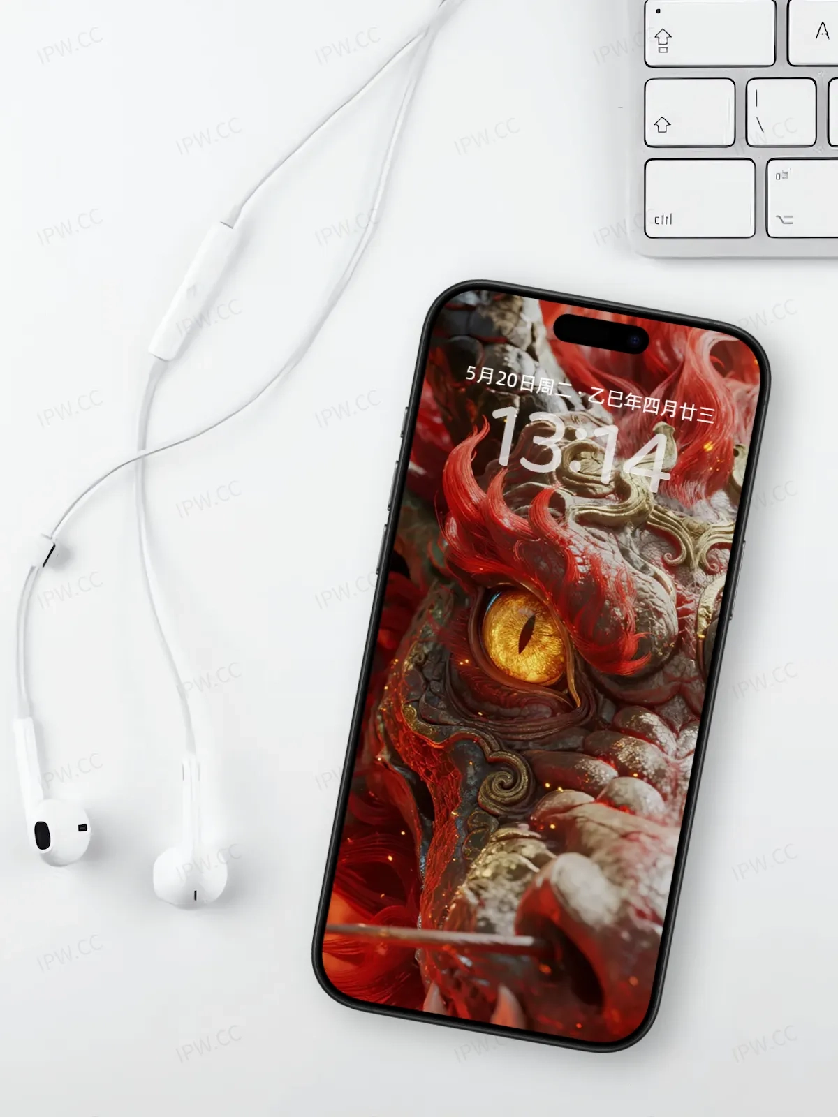 红色中国龙手机高清静态壁纸#20250730141903 0b51ebd6edb3a2a