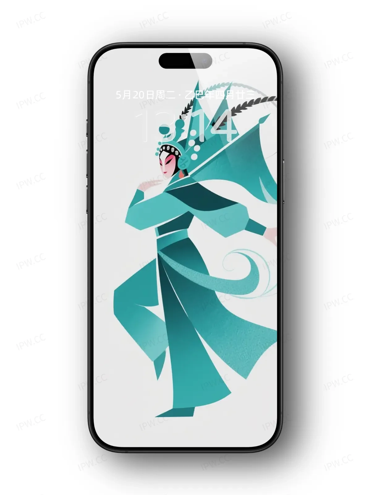 京剧人物抽象画手机高清静态壁纸#20250730141658 12c741626799fe1