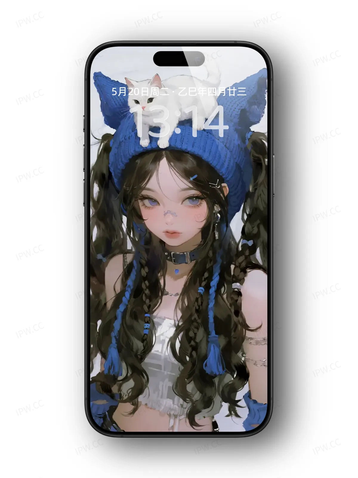 长发美女手机高清静态壁纸#20250730141854 136f567db0203b5