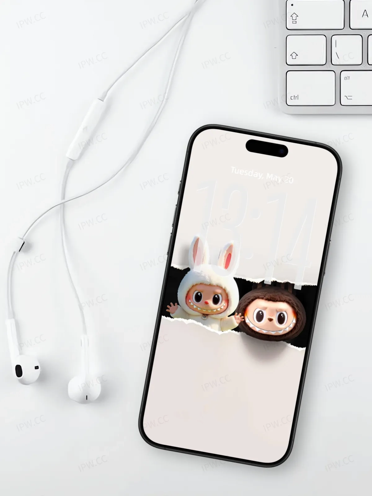 拉布布冲出屏幕手机高清动态静态壁纸#20250725131249 17705bad456879d