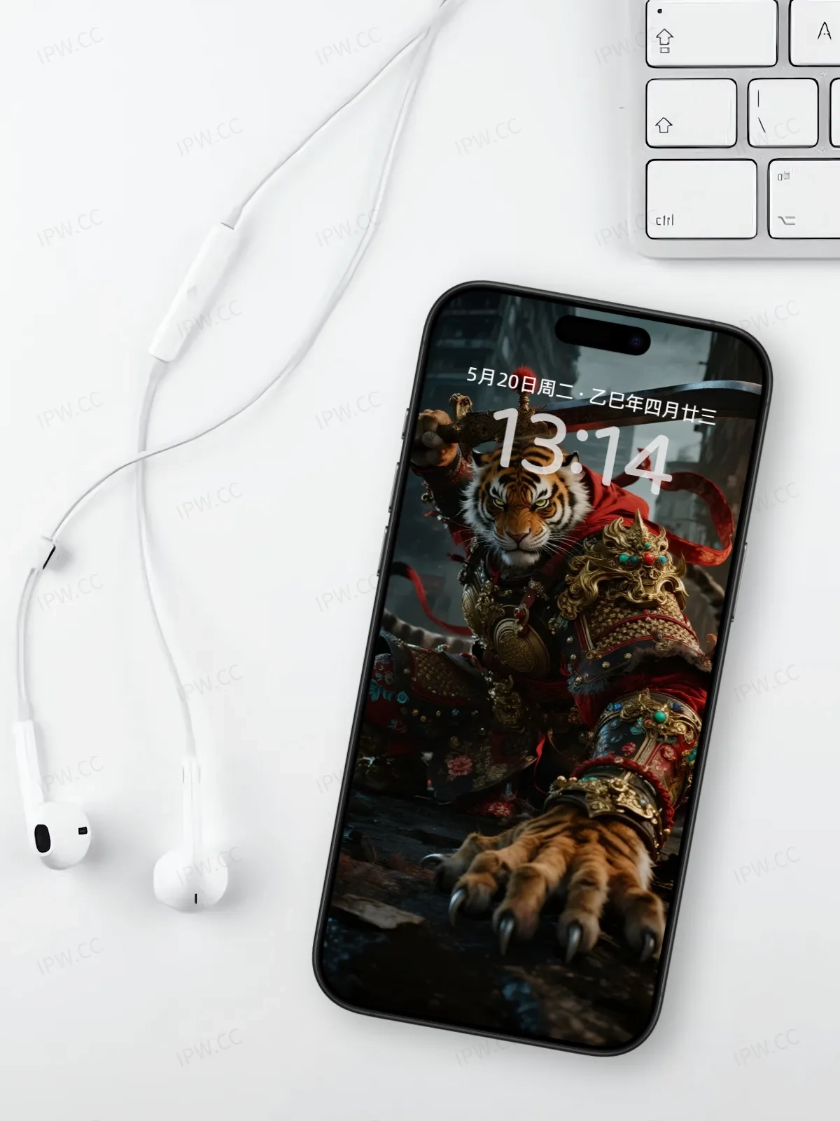 舞剑中的老虎手机高清静态壁纸#20250728164218 183b2bbc1987988