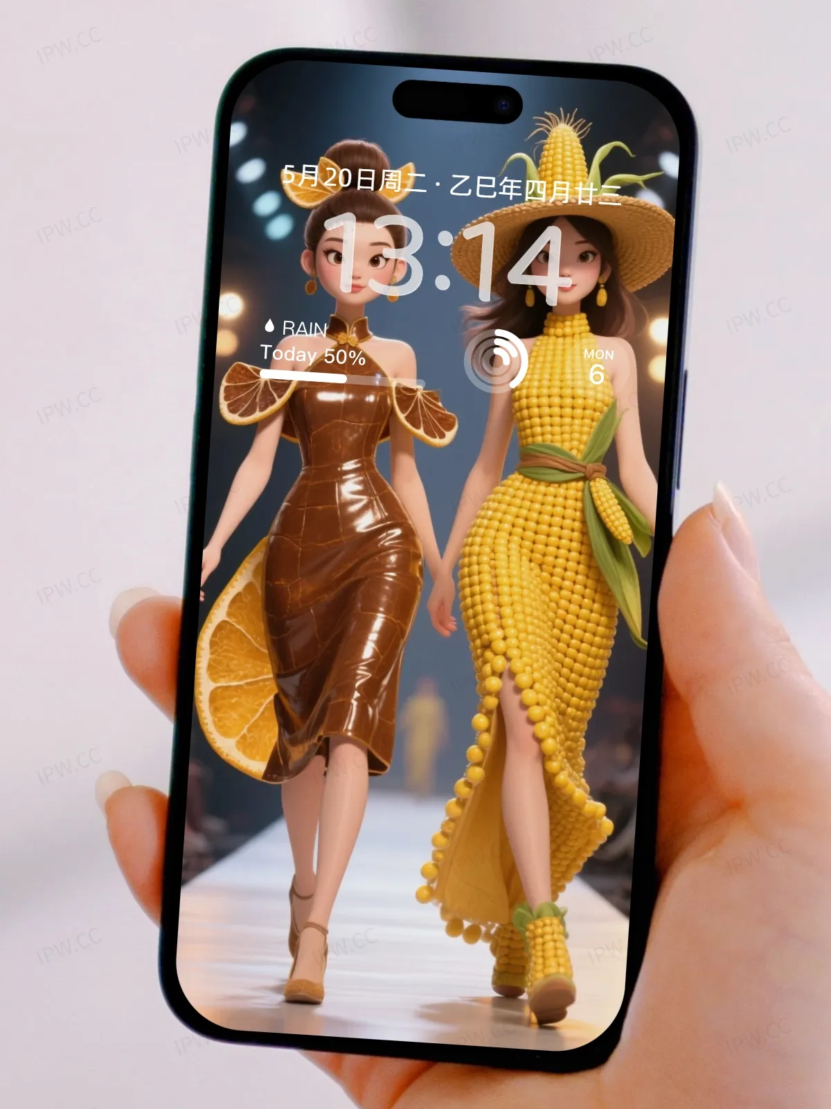 爱莎公主水果系列手机高清静态壁纸#20250728165829 1bdd7470906cd76