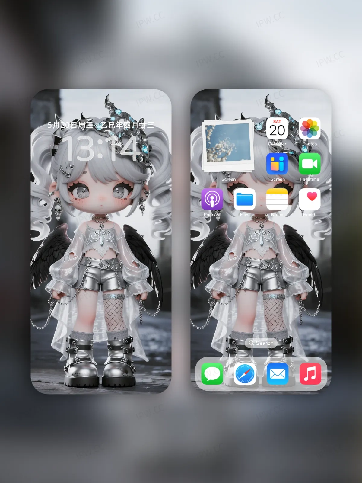 哥特小天使手机高清静态壁纸#20250728162754 1d0ebd3ca7aaa83