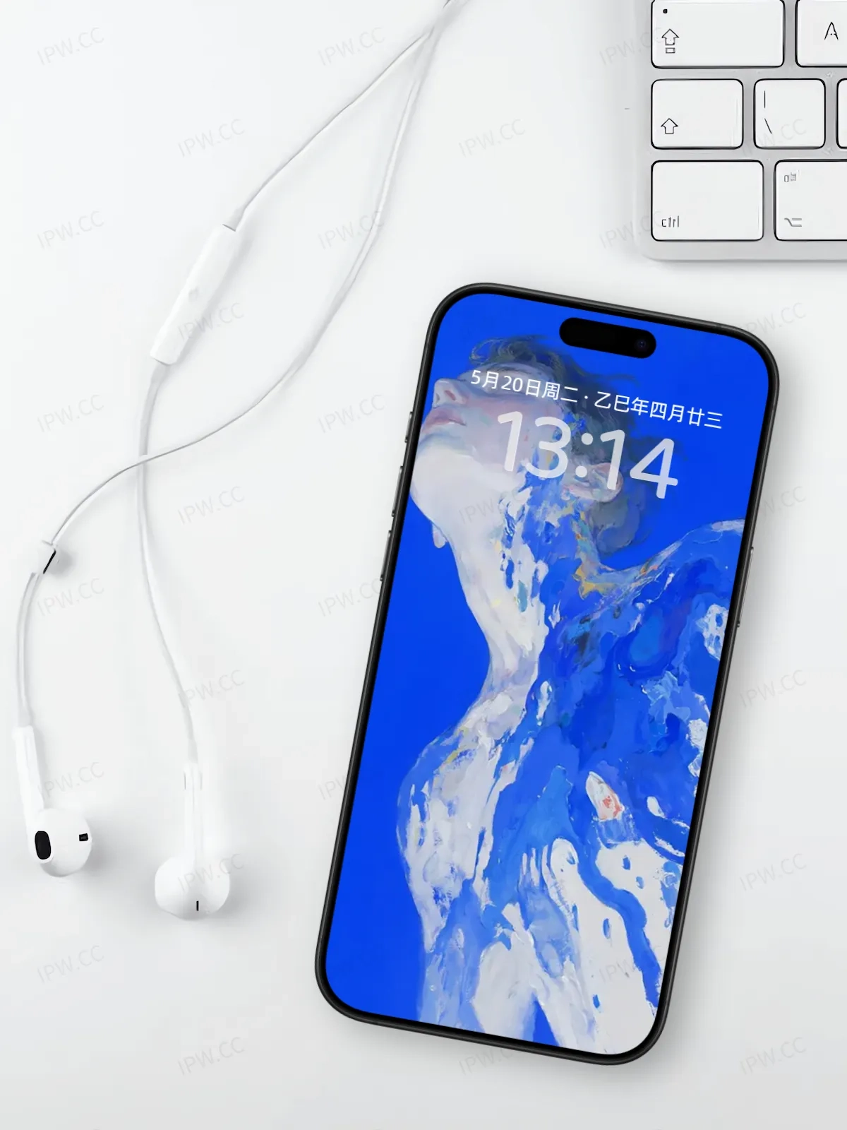 蓝色男人手机高清静态壁纸#20250730140954 1dfe7690346a933