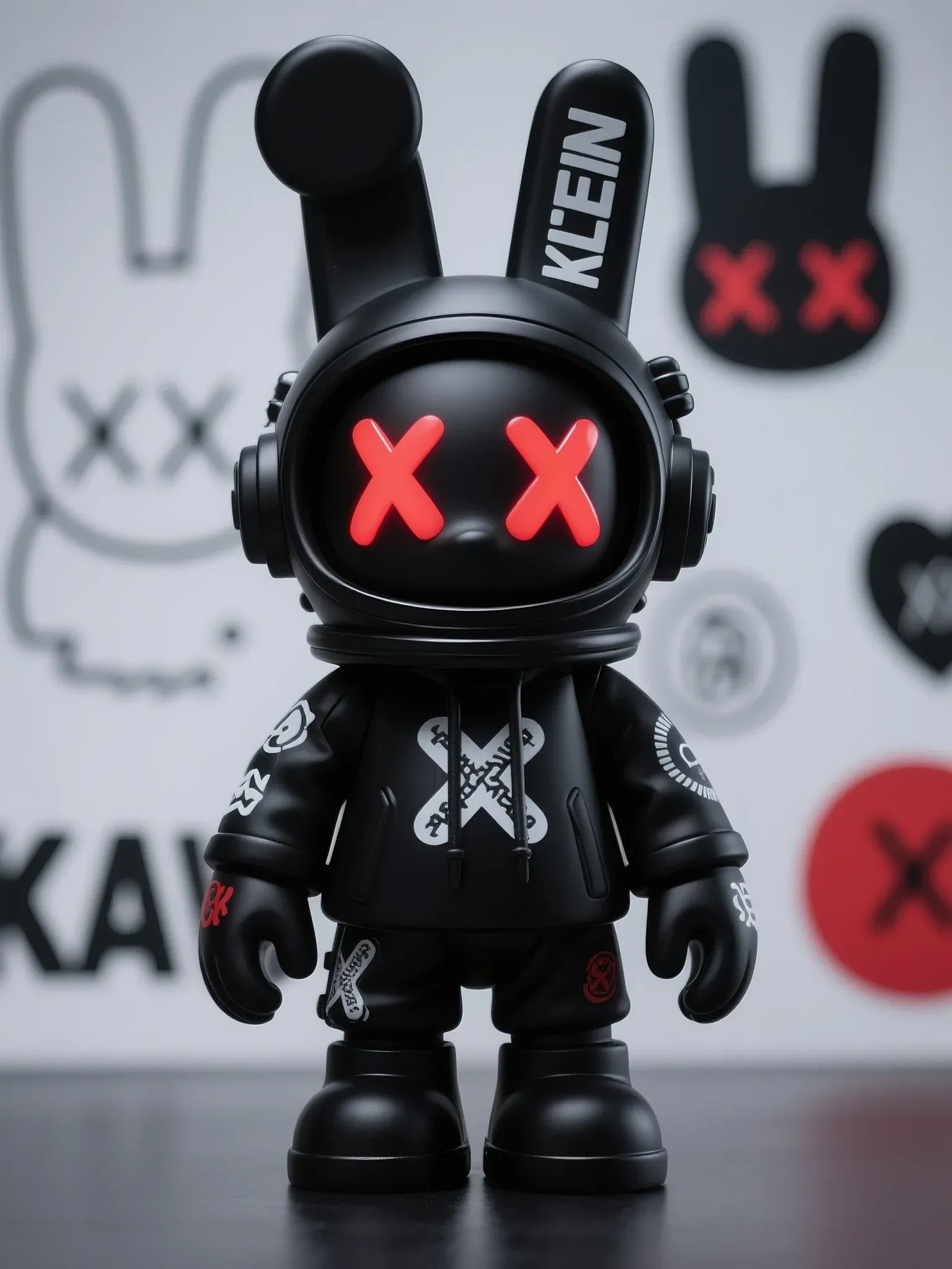 ROBBI公仔超帥黑魂手机高清静态壁纸#20250728164125