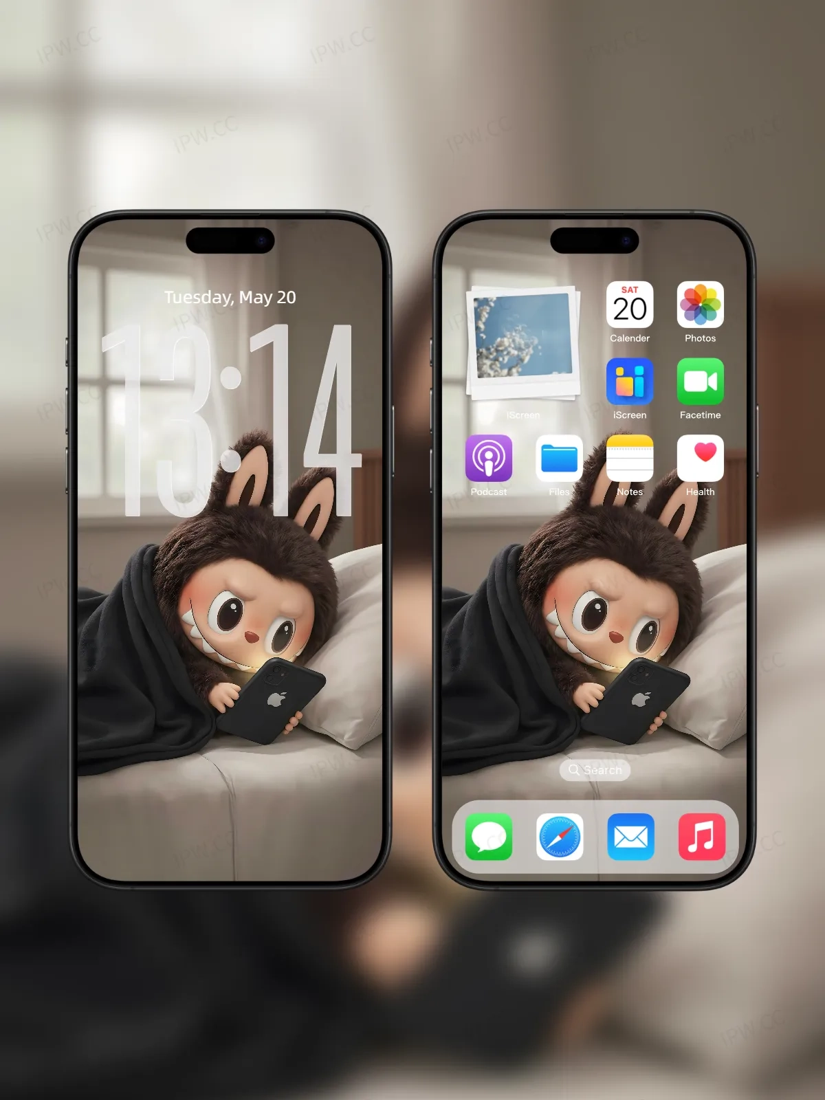 拉布布玩手机高清动态静态实况壁纸#20250725163704 2d2a455e43e4776