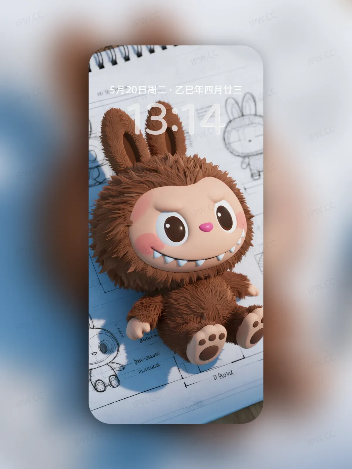 拉布布手机高清静态壁纸#20250728163454 2d57fa7cec02408