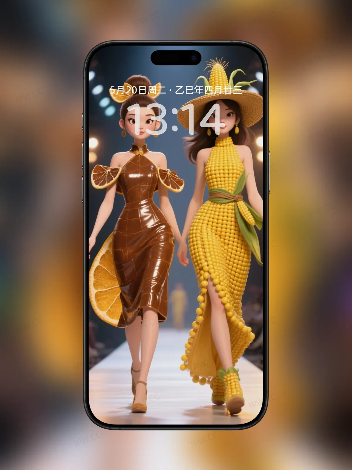 爱莎公主水果系列手机高清静态壁纸#20250728165829