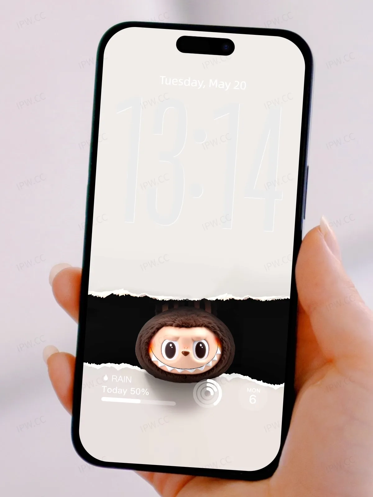 拉布布冲出屏幕手机高清动态静态壁纸#20250725131214 3162bf7384fc91f