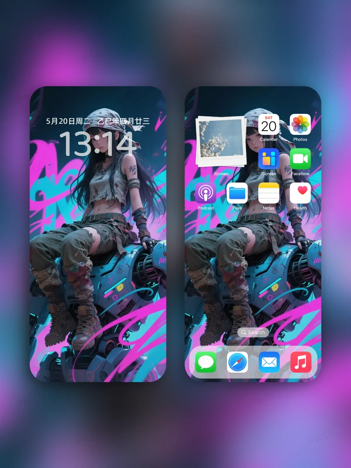 机械女孩手机高清静态壁纸#20250730141055 317ae5caba9a644