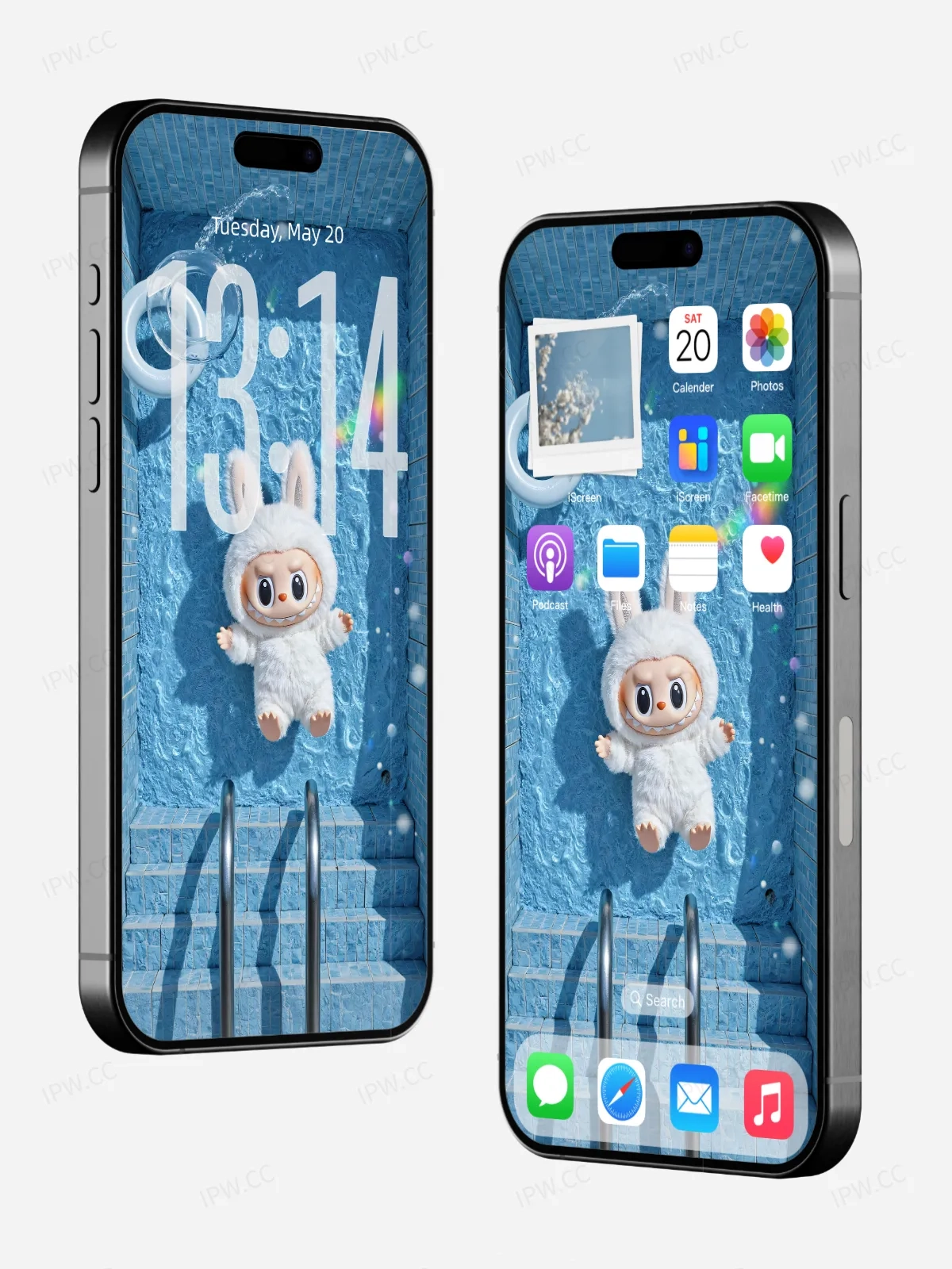 拉布布游泳池手机高清动态静态壁纸#20250725134227 32854566dcaca43