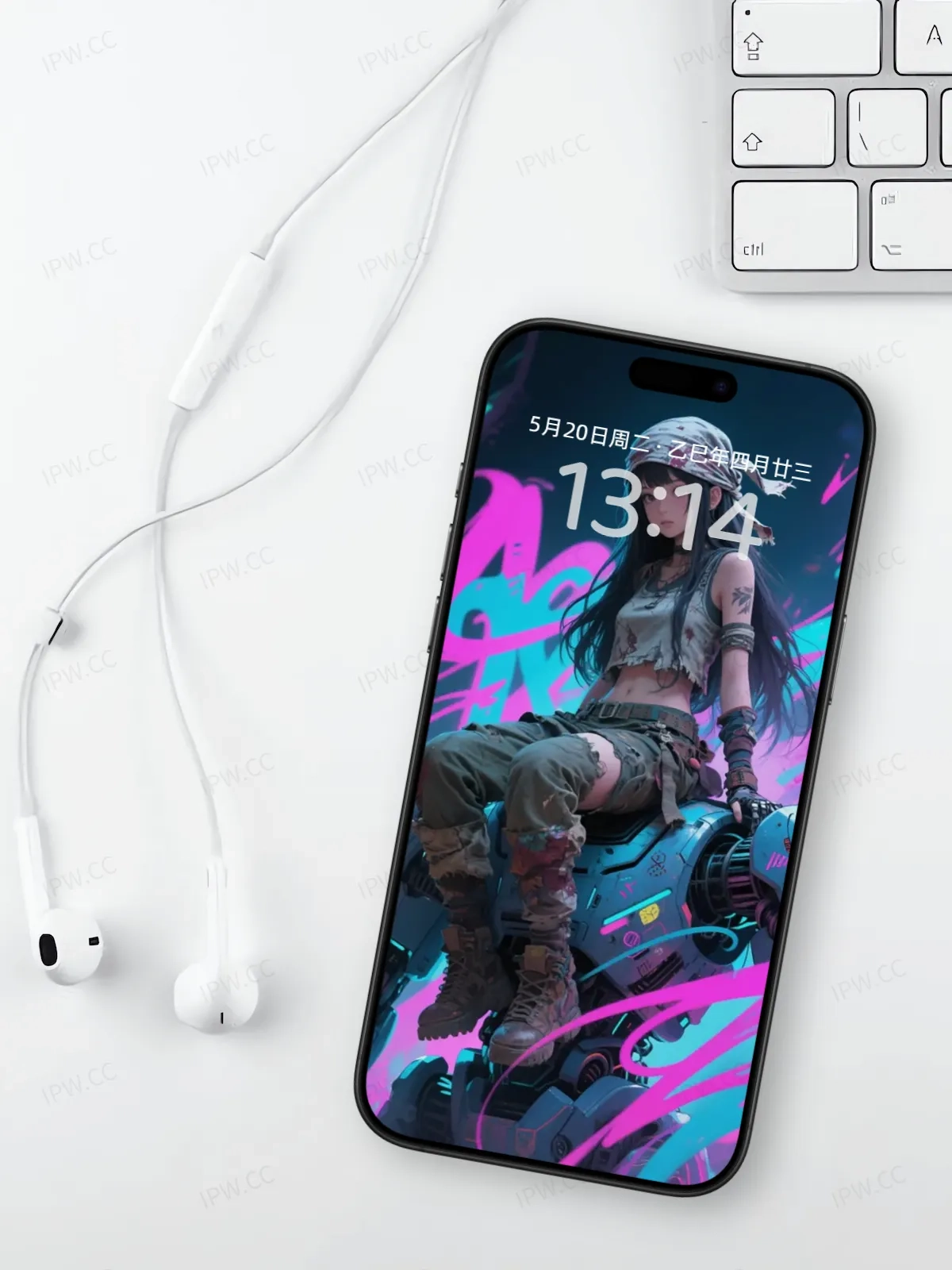 机械女孩手机高清静态壁纸#20250730141055 33976103c2c2d08