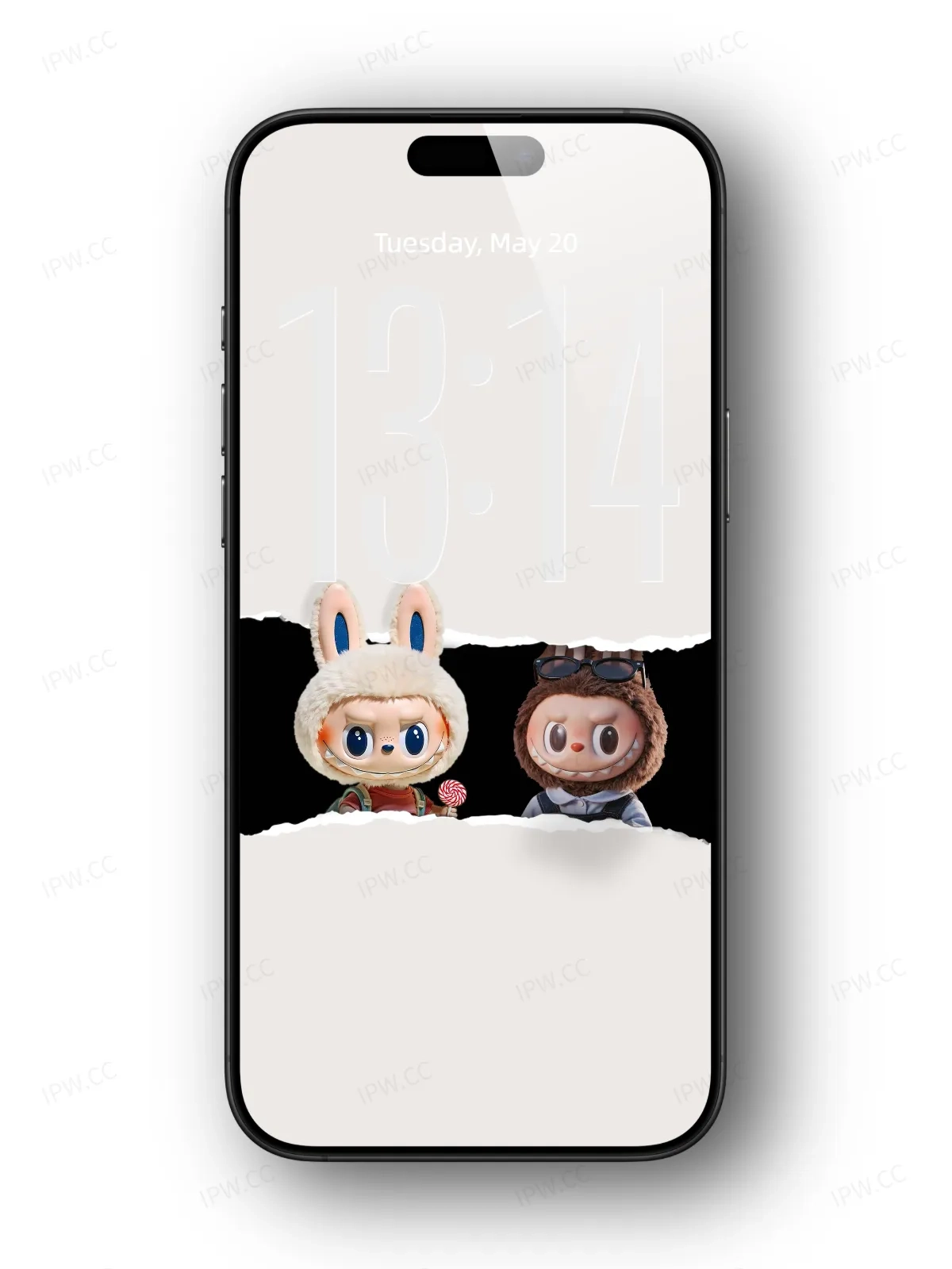 拉布布冲出屏幕手机高清动态静态壁纸#20250725131323 365296f74e6244f