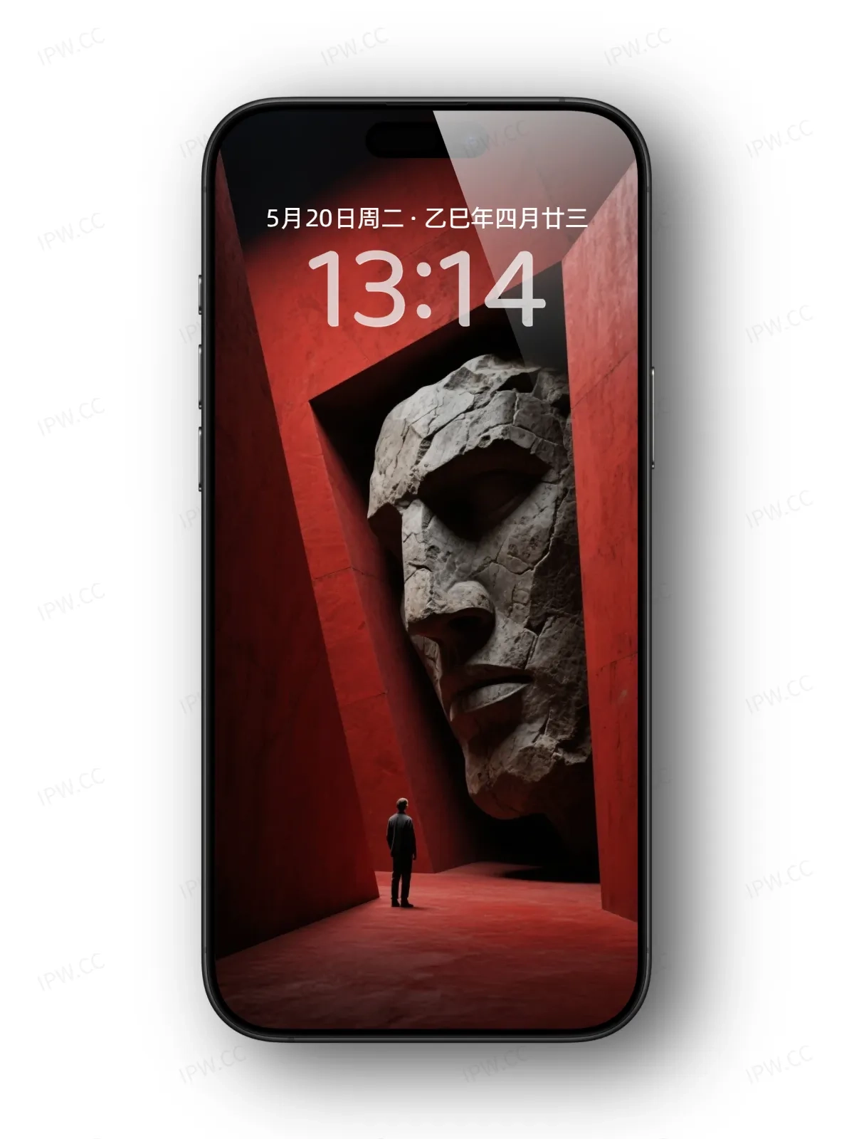 雕塑人头像手机高清静态壁纸#20250728170248 3868b9ff593b80d