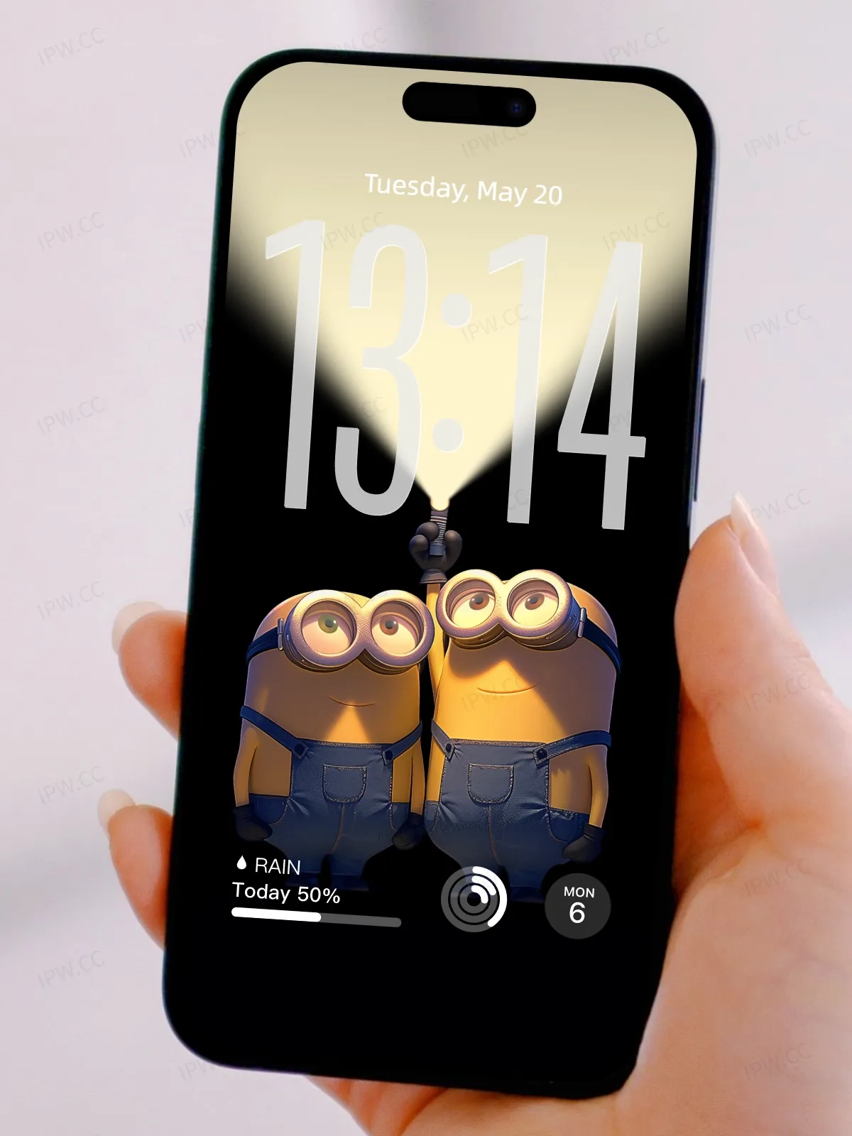 小黄人开灯壁纸高清苹果手机实况壁纸#20250724011343 3cac05abbcded4d