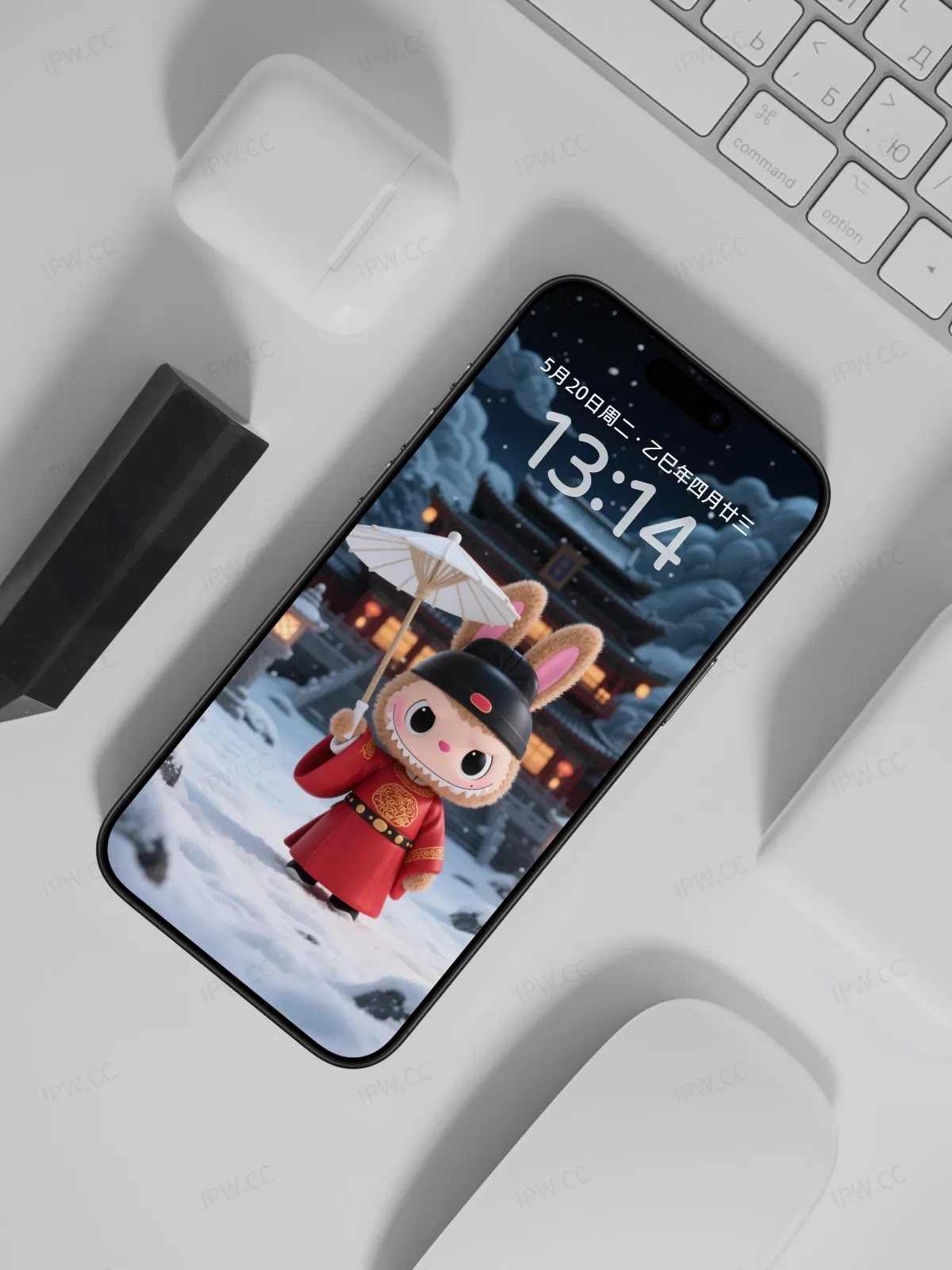 拉布布古代朝服手机高清静态壁纸#20250728172354 41380e0aa267239