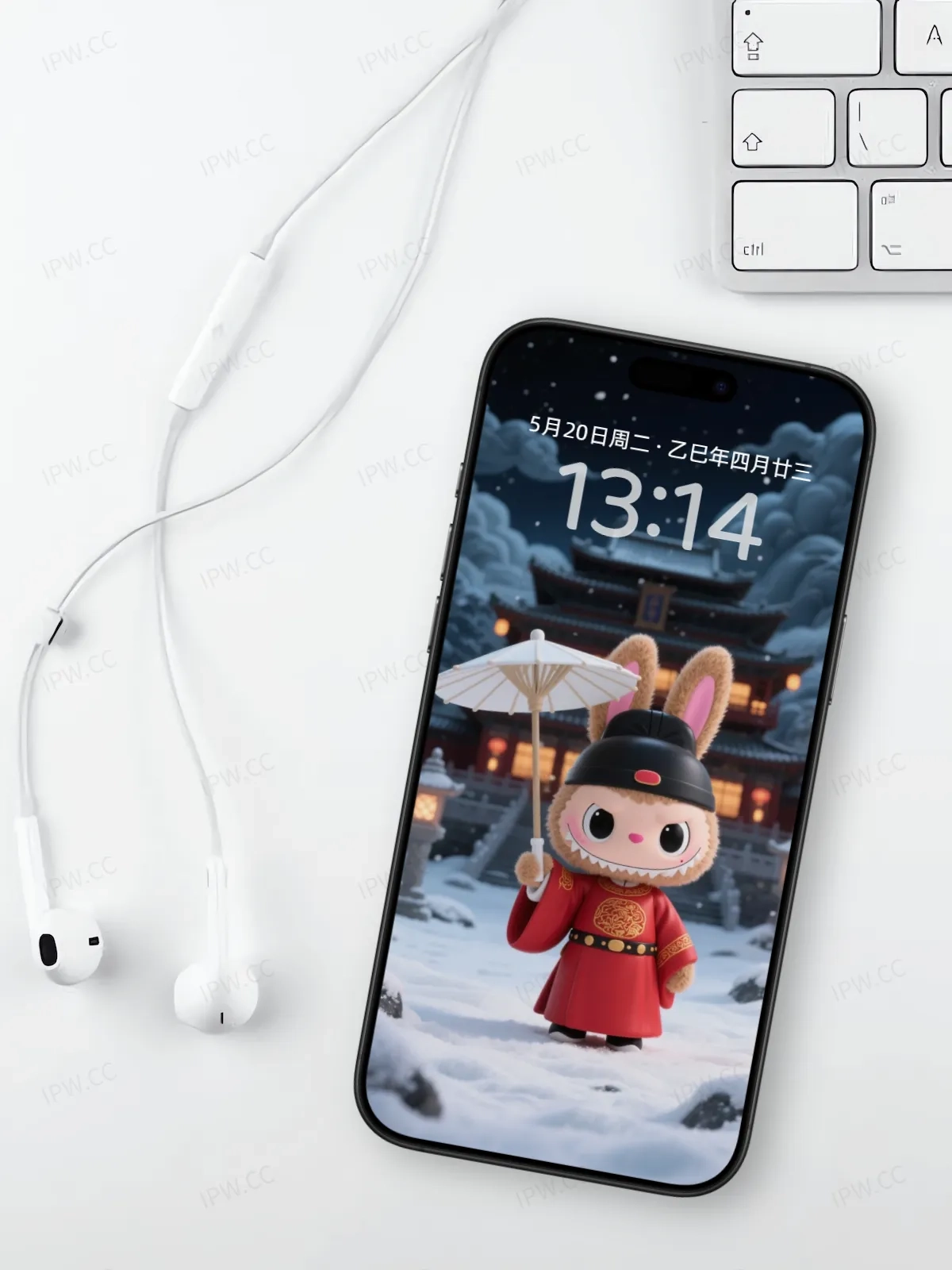 拉布布古代朝服手机高清静态壁纸#20250728172354 4be740deb962180