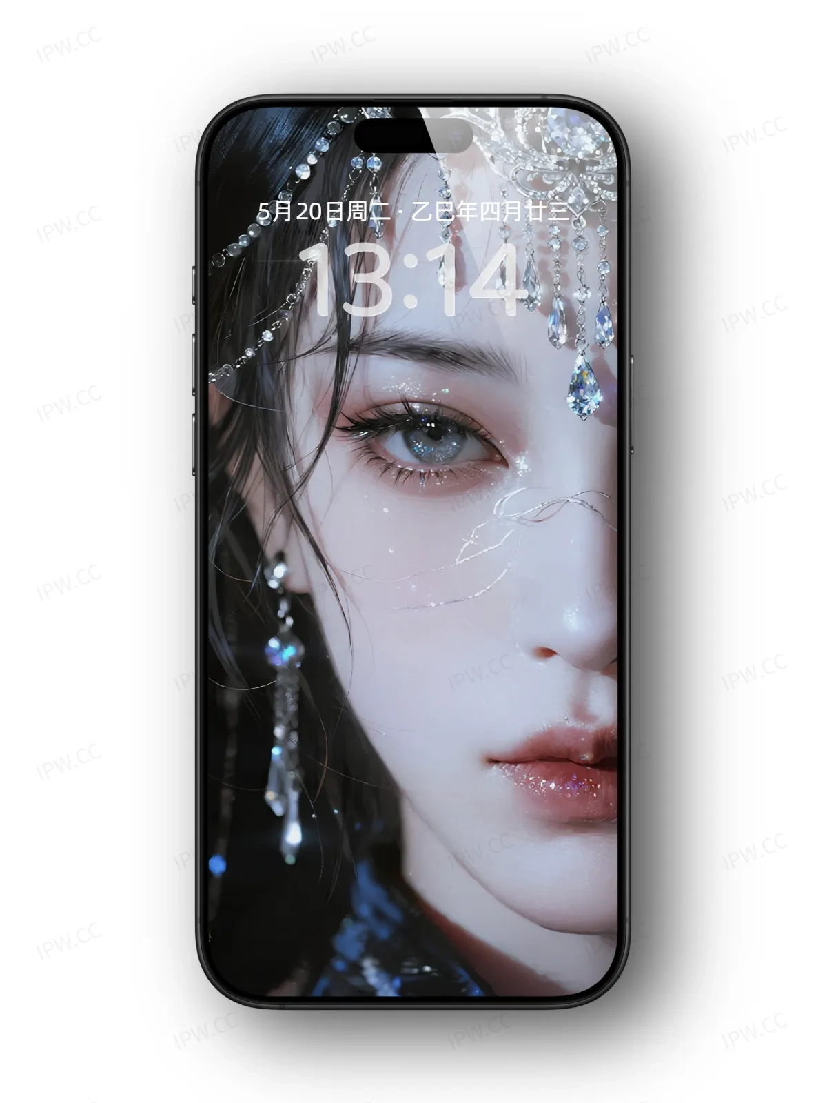 女人头像半张脸手机高清静态壁纸#20250728171132 4e9ab7dda5c61b1