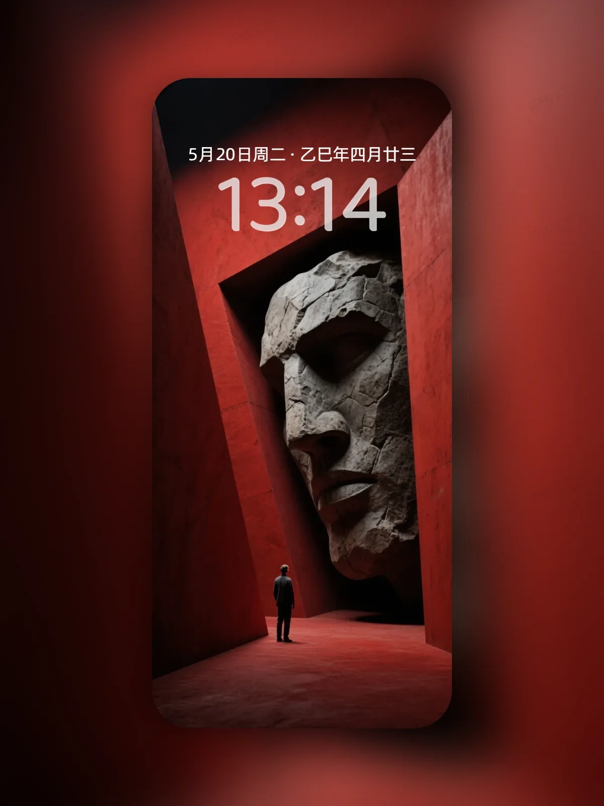 雕塑人头像手机高清静态壁纸#20250728170248 50b36336f7797a6