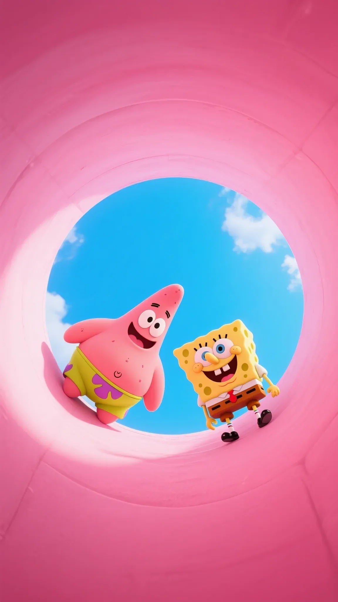海绵宝宝与派大星手机高清静态壁纸#20250728171029