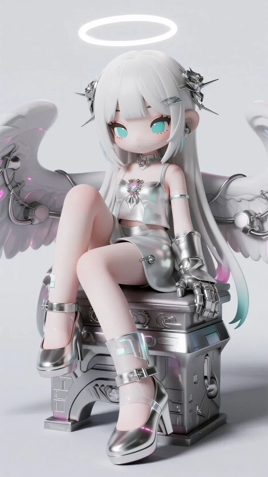 哥特小天使手机高清静态壁纸#20250728163540