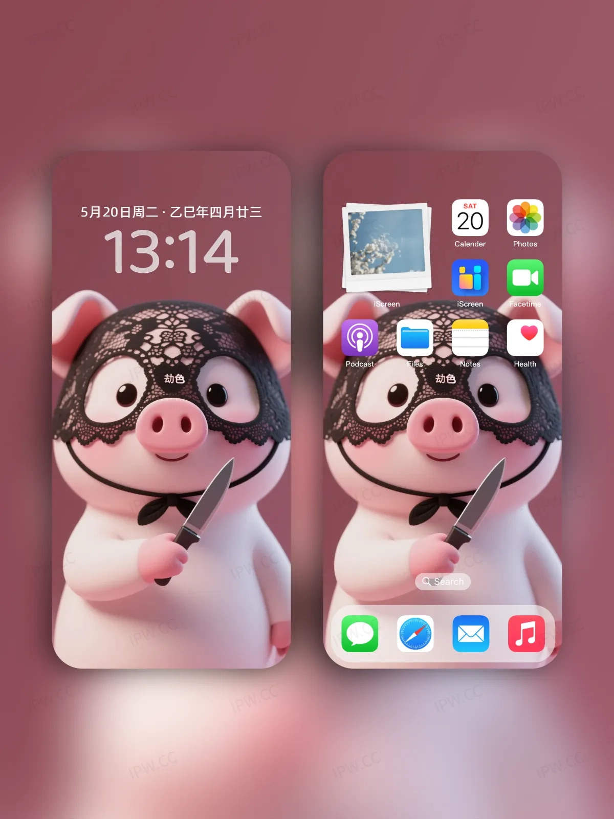 猪猪劫色手机高清静态壁纸#20250727142406 55d7905a1f9092c