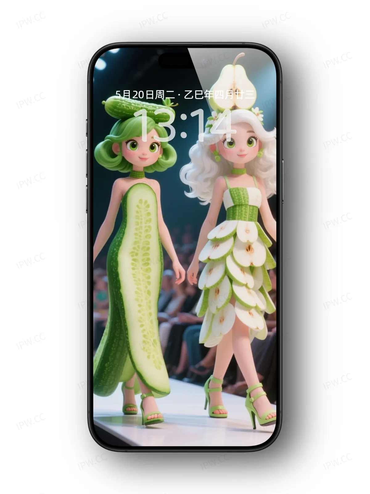 爱莎公主水果系列手机高清静态壁纸#20250728163929 55eef21f5f2845d