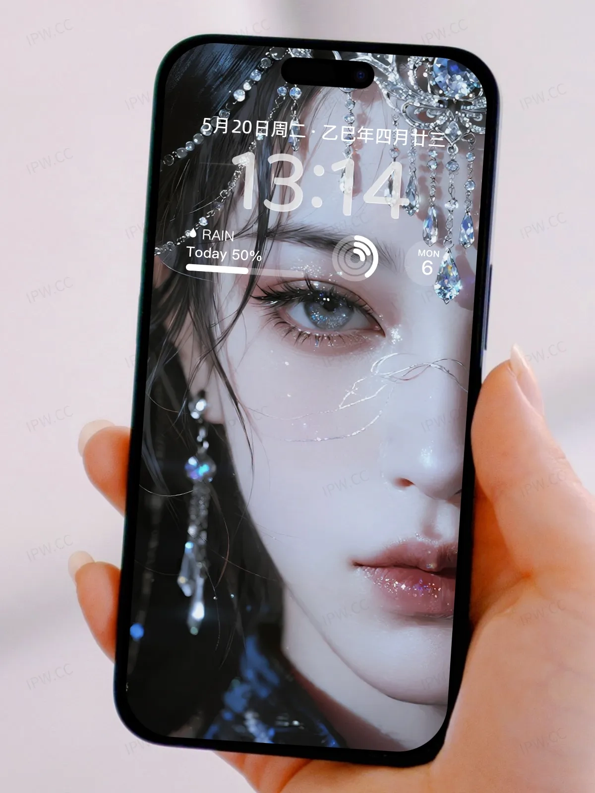 女人头像半张脸手机高清静态壁纸#20250728171132 582b059eb2cd0ff