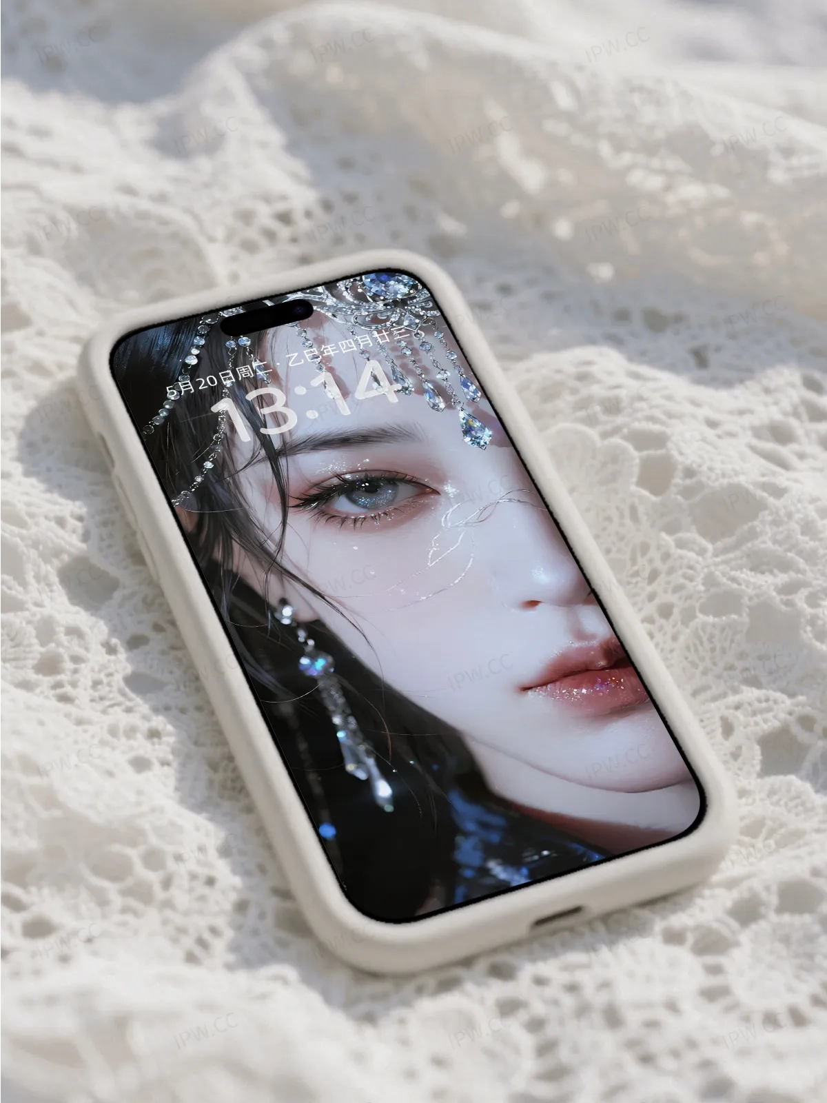 女人头像半张脸手机高清静态壁纸#20250728171132 584335346cc5e4f