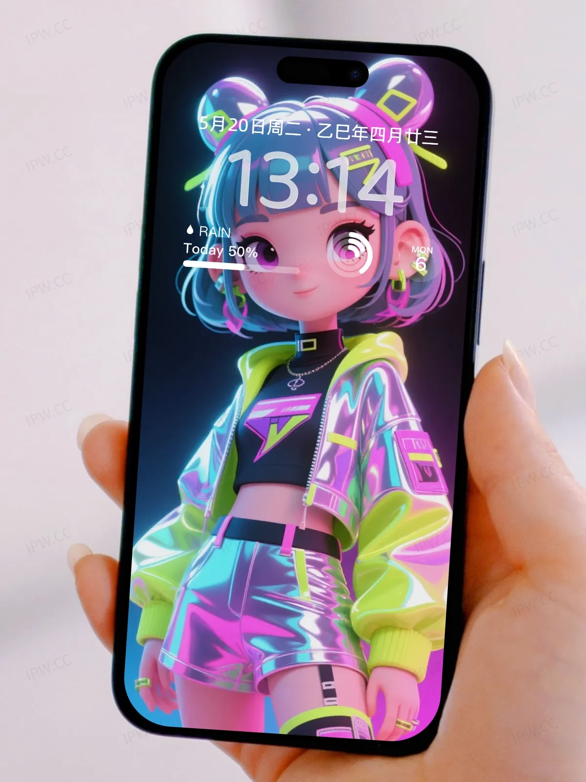 赛博朋克女孩手机高清静态壁纸#20250728165347 5971a33ba2dee7e