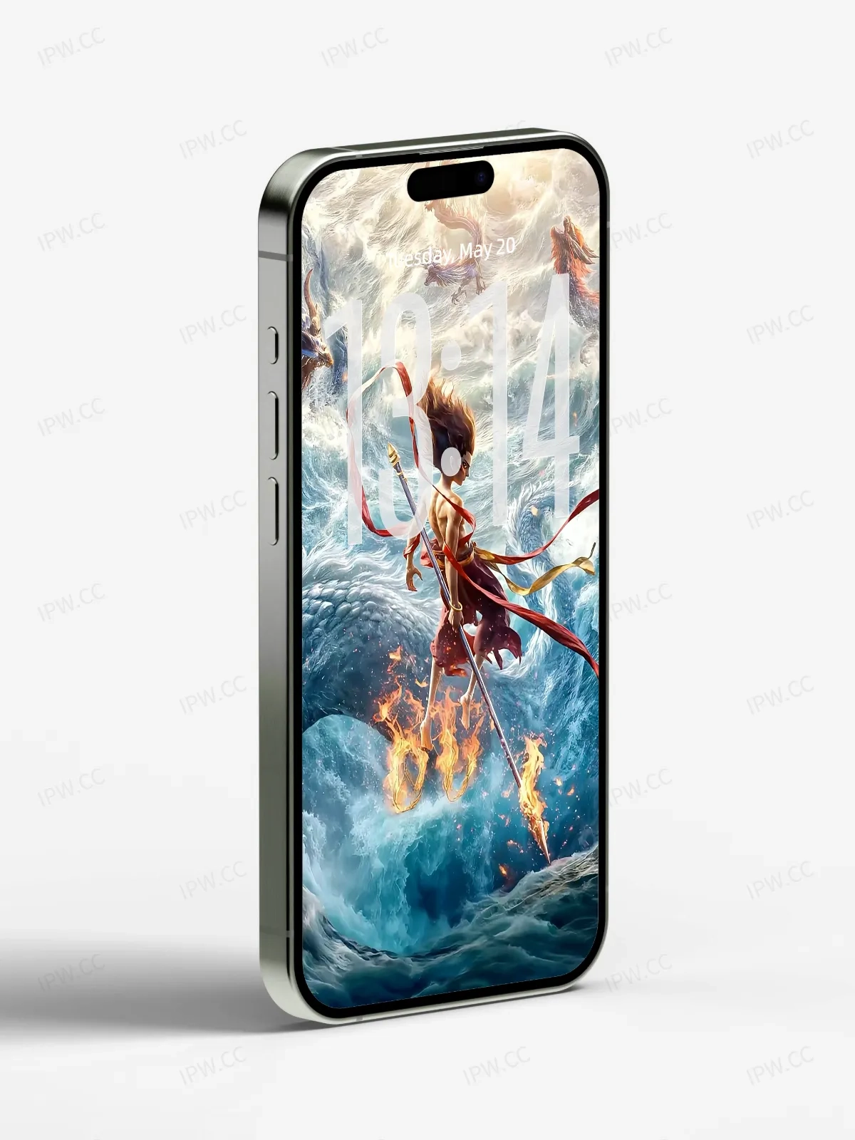 哪吒风格一壁纸高清苹果手机实况壁纸#20250724135124 5b4750e2b95b77d