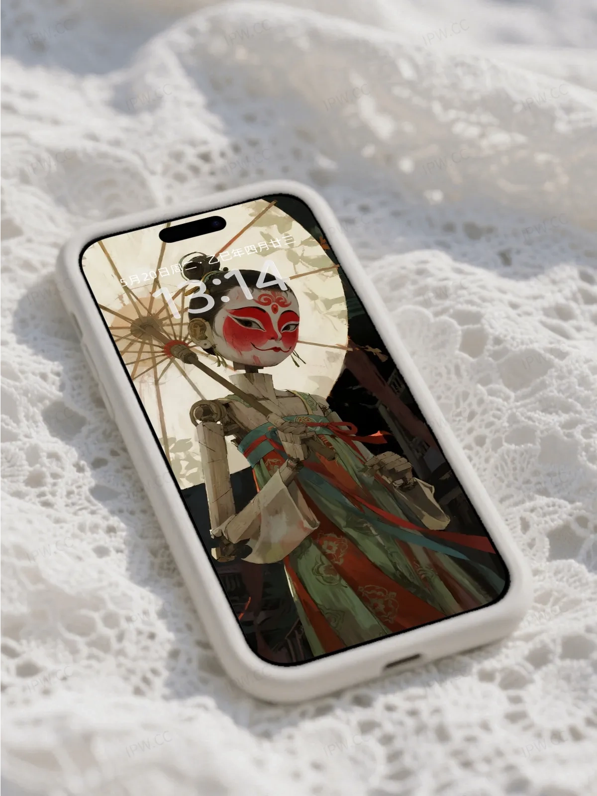 京剧脸谱玩偶手机高清静态壁纸#20250728164902 5c3576aaca9ca05