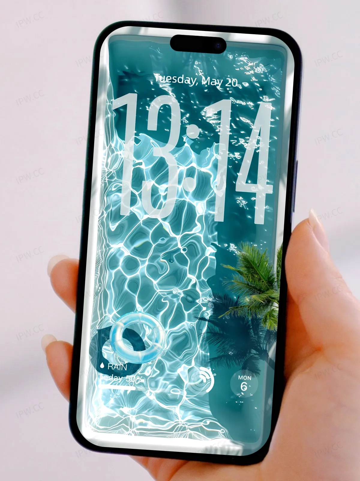 拉布布游泳池手机高清动态静态壁纸#20250725133317 5fa76eb3d624c24