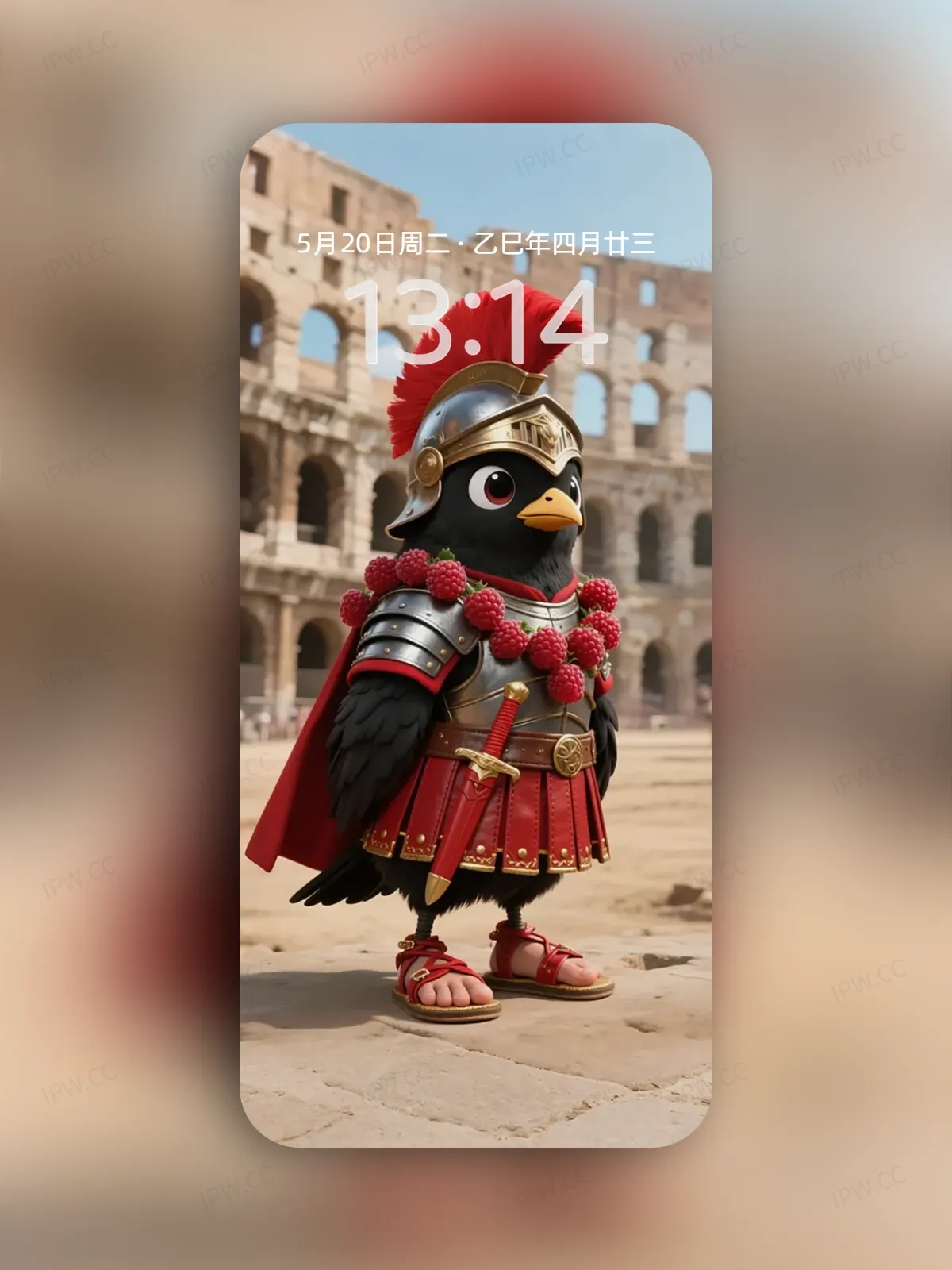 斗兽场鸟人战士手机高清静态壁纸#20250730141417 62f7047c68a91a4