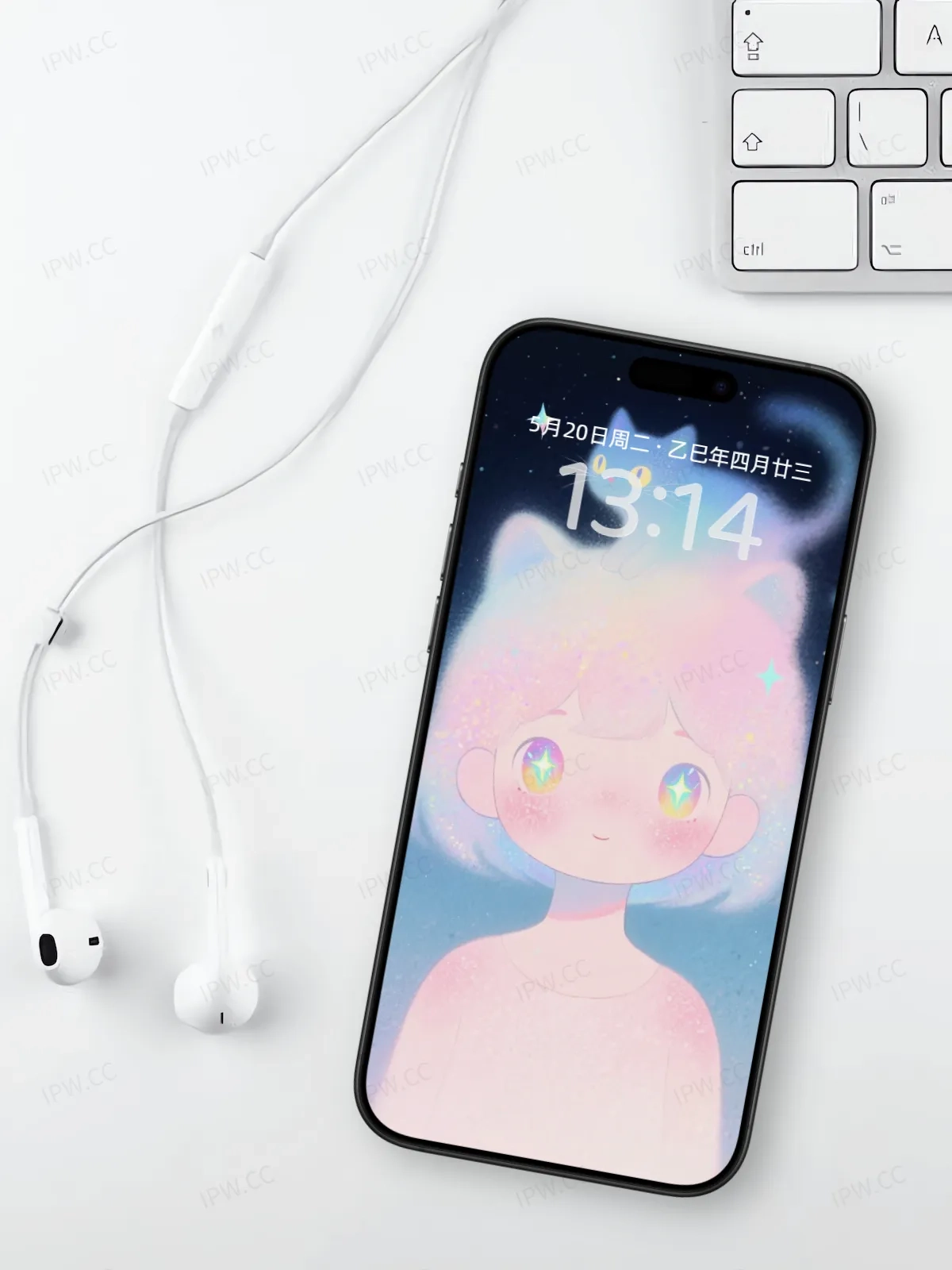 女孩与猫手机高清静态壁纸#20250728163344 63aa711d45ca169