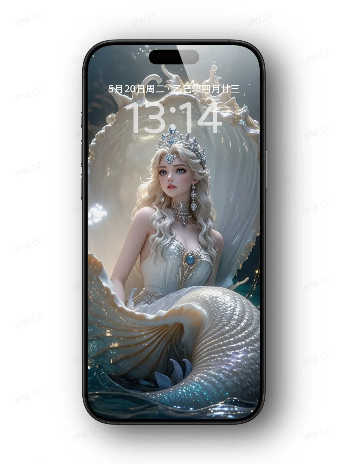 美人鱼手机高清静态壁纸#20250728170334 641452a5b521262