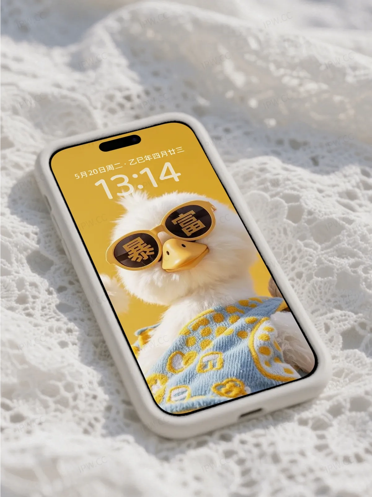 暴富小鸡仔眼镜手机高清静态壁纸#20250728173044 64432b4dc64d755