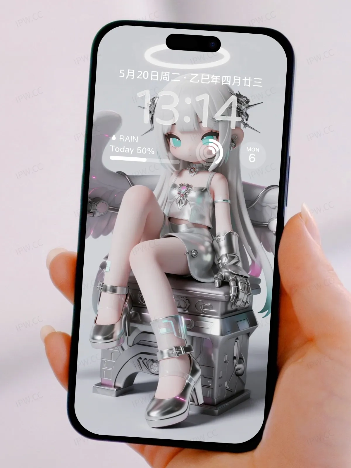 哥特小天使手机高清静态壁纸#20250728163540 64a83810716a8f2