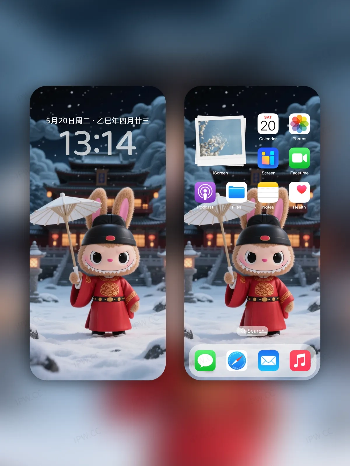 拉布布古代朝服手机高清静态壁纸#20250728172354 65c14b706026359