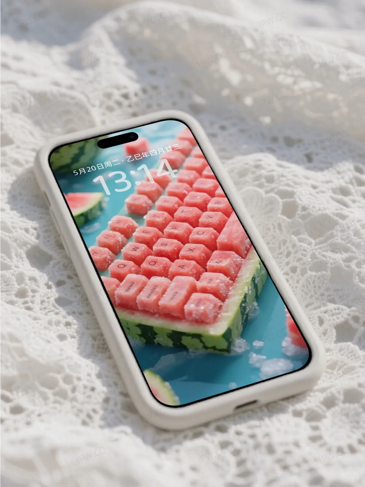 西瓜键盘手机高清静态壁纸#20250730141721 67c70c15b69b38e