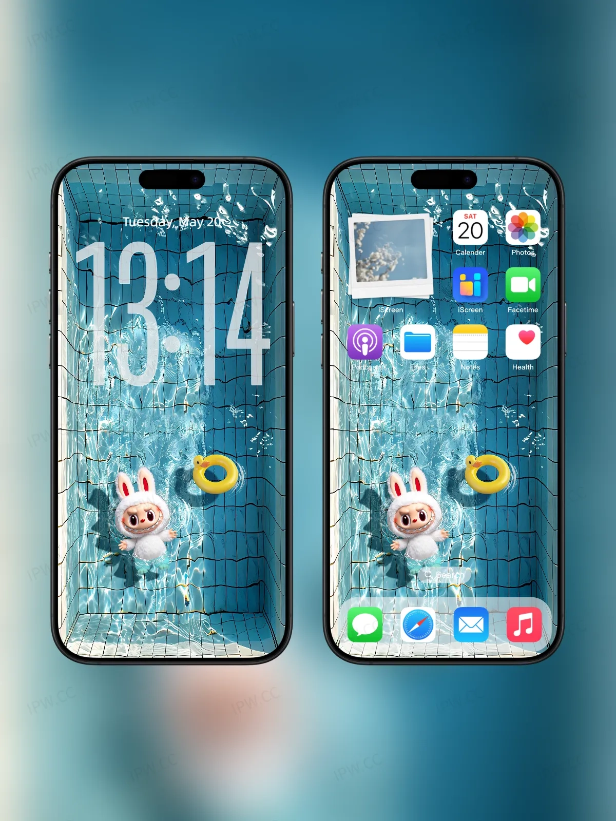 拉布布游泳池手机高清动态静态壁纸#20250725134237 6aa4e93f827a030