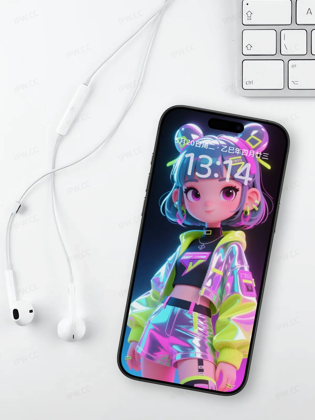 赛博朋克女孩手机高清静态壁纸#20250728165347 6da7dbc20f13619