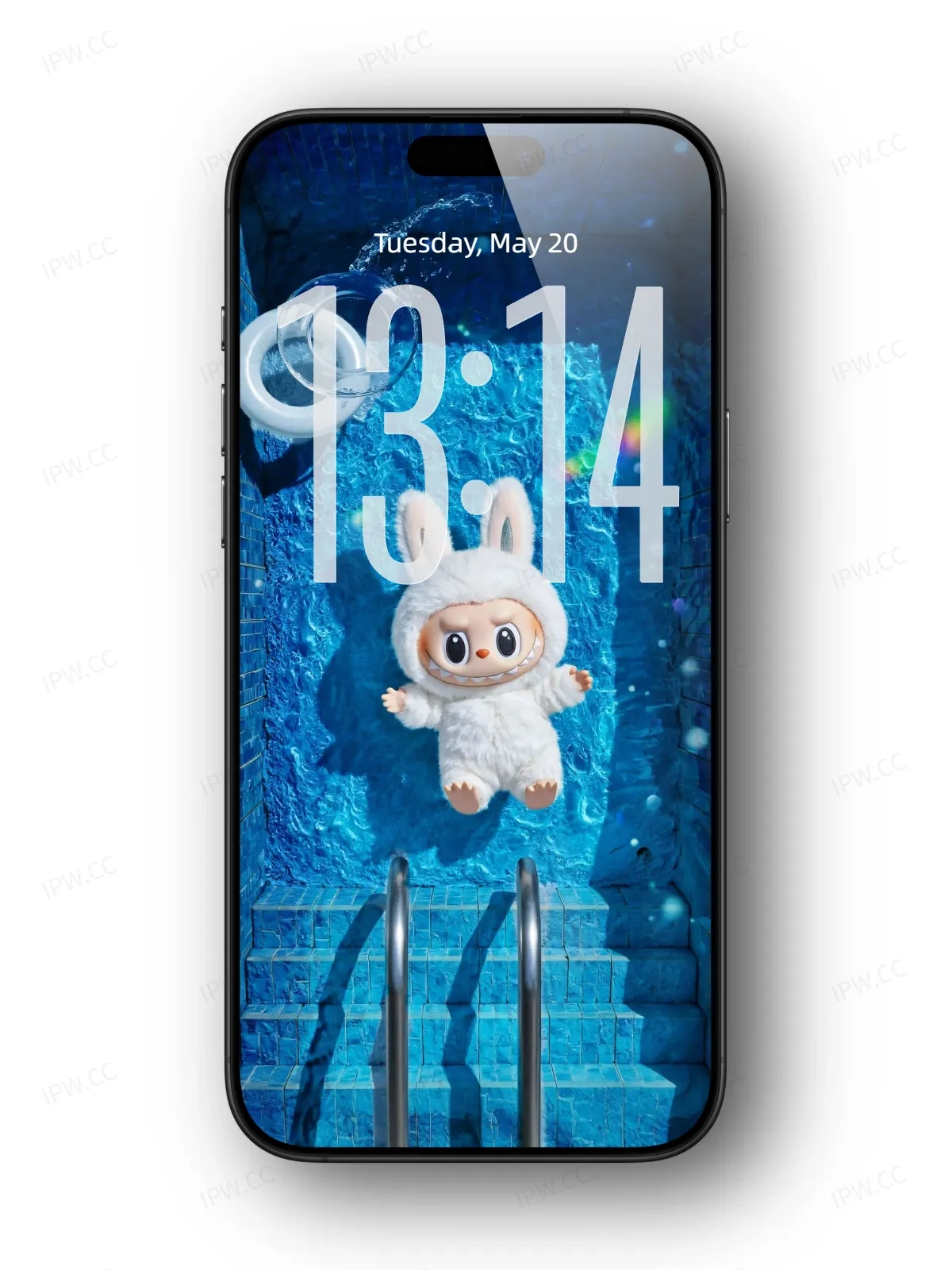 拉布布游泳池手机高清动态静态实况壁纸#20250725152544