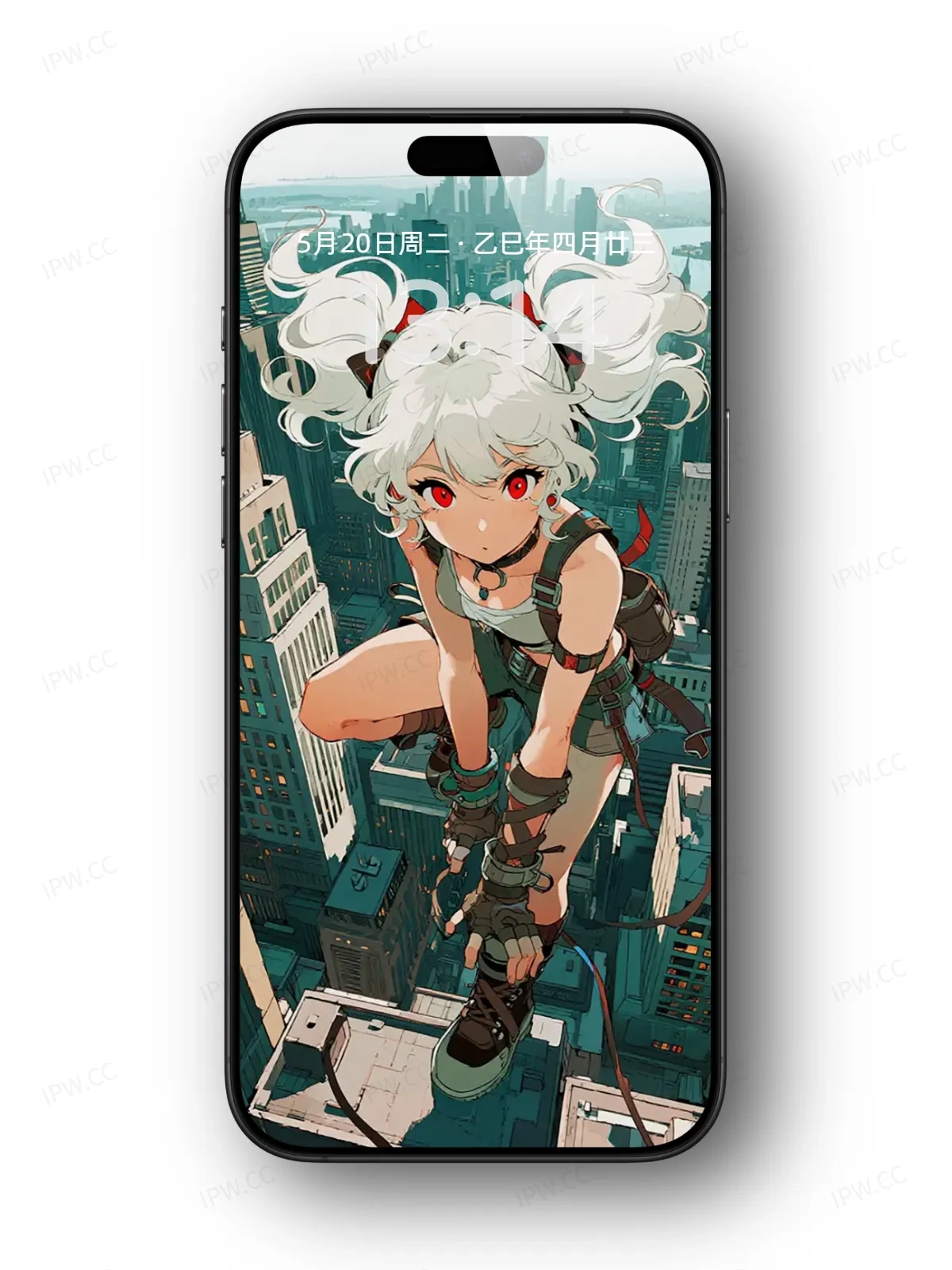 楼顶上的女孩手机高清静态壁纸#20250730140941 717e3a9745bb3f0