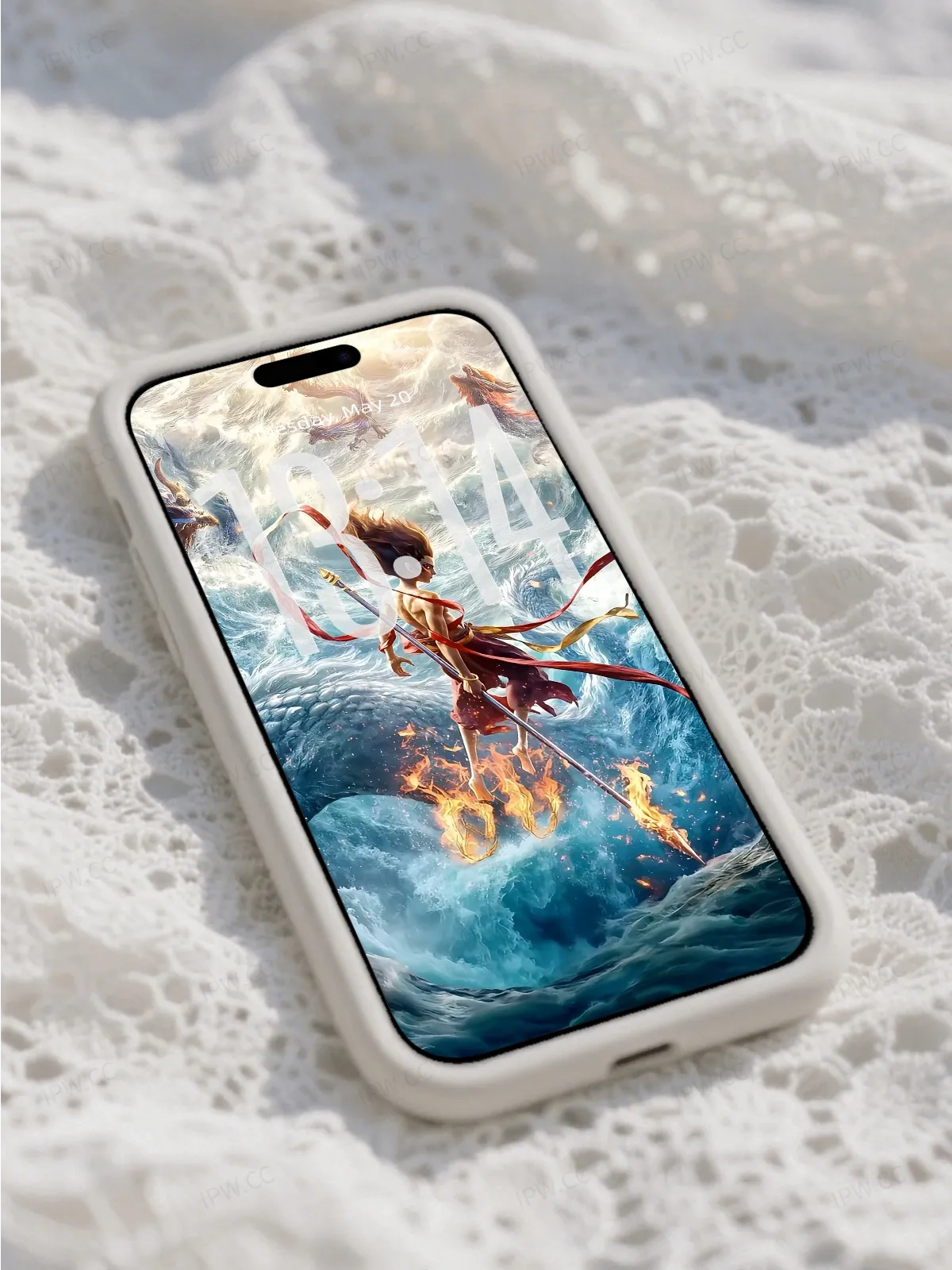 哪吒风格一壁纸高清苹果手机实况壁纸#20250724135124 7527d8aa2499646