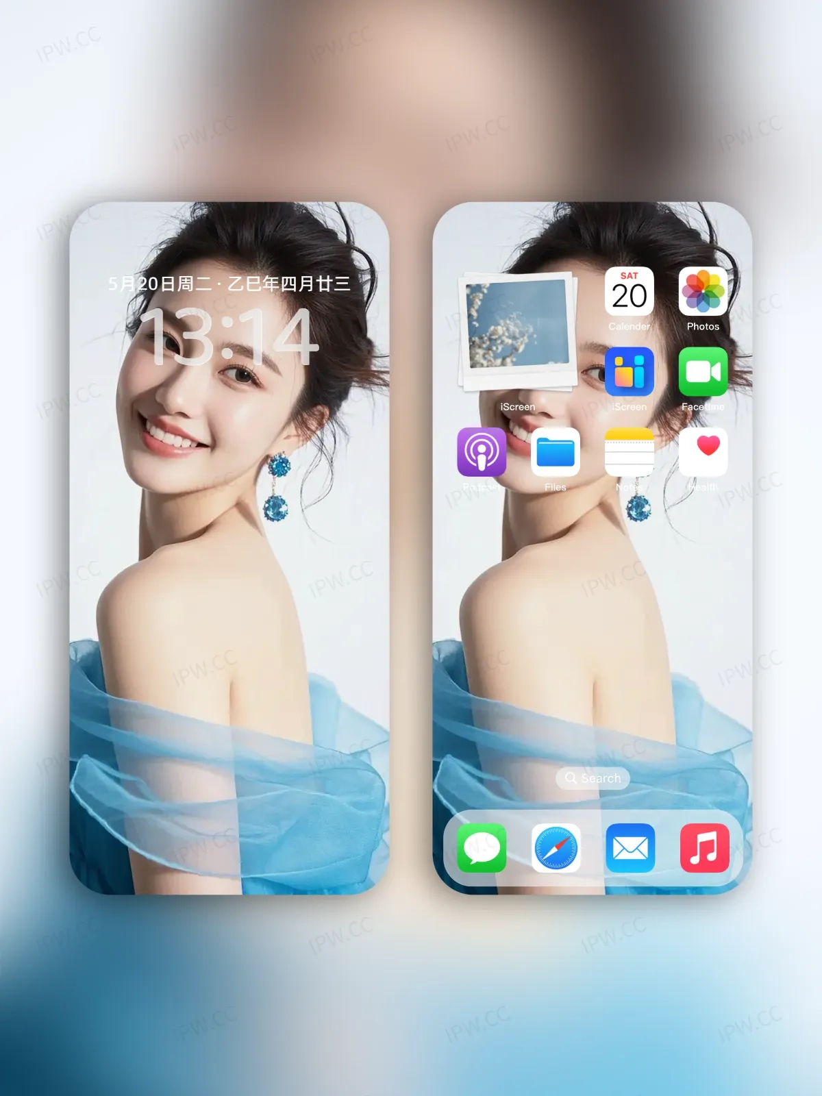 美女侧身手机高清静态壁纸#20250730141229 78f27a08425d4db